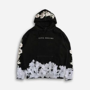 Civil Clothing Men's Black Hoodie Large